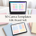 50 Canva Journal and Planner Template Links