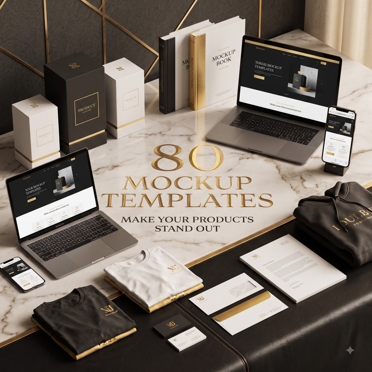 80 Mockup Templates