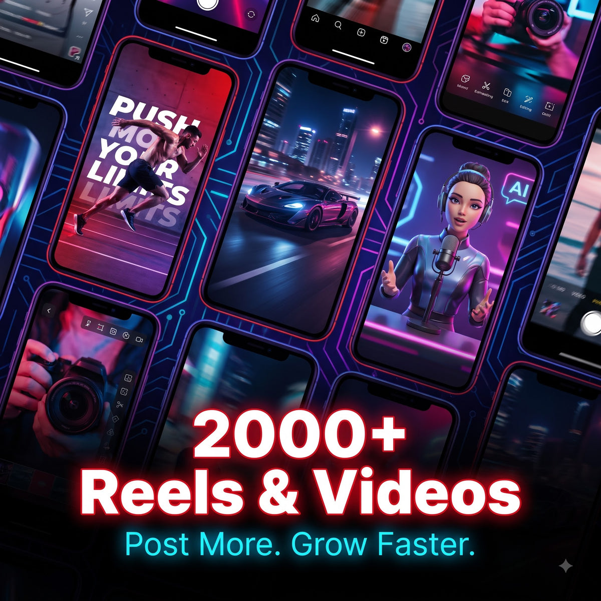 2000+ Reels and Video Packs