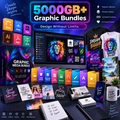 5000GB+ Graphic Bundle Packs