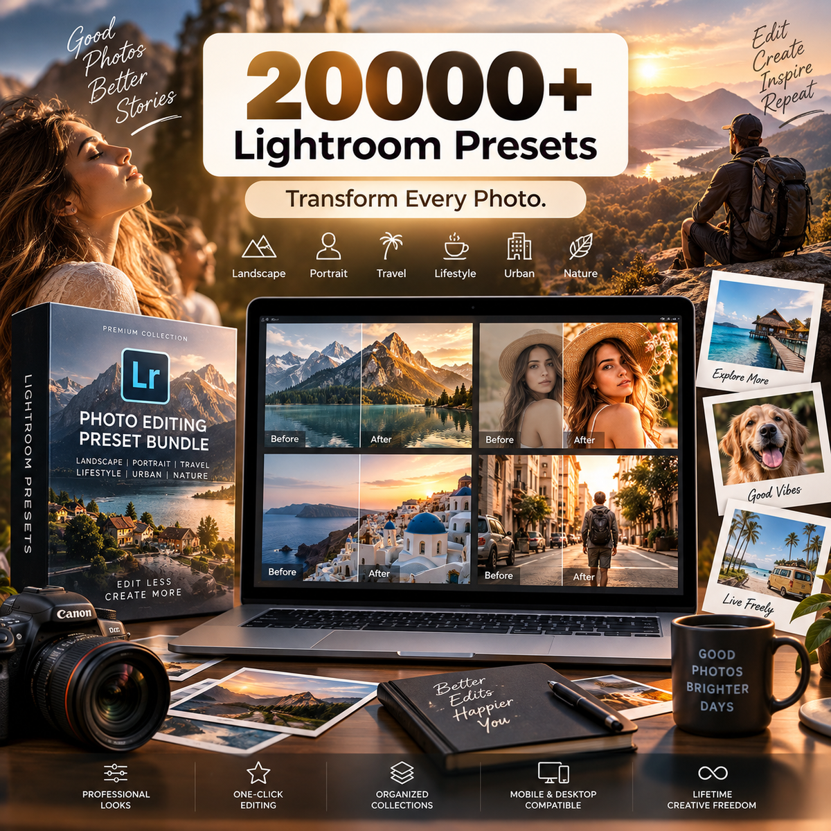 20000+ Lightroom Presets